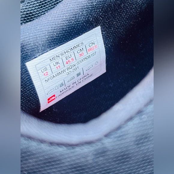 The North Face Mens EXTS Shoes Mens 12 Wide Green Leather Sneaker - Picture 12 of 17